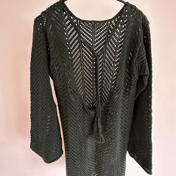 RUE STIIC - TORI KNIT DRESS - EDEN GREEN - SMALL SIZE - Picture 8 of 9